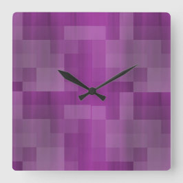 クラシックスタイルの色 スクエア壁時計