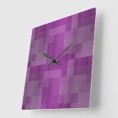 クラシックスタイルの色 スクエア壁時計 (傾斜)