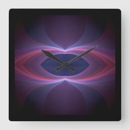 クラシックスタイルの色 スクエア壁時計