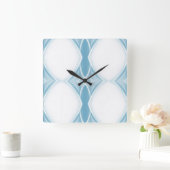 クラシックスタイルの色 スクエア壁時計 (ホーム)