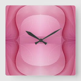 クラシックスタイルの色 スクエア壁時計