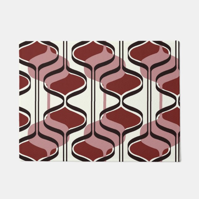 クラシックスタイルの色 ドアマット (正面)