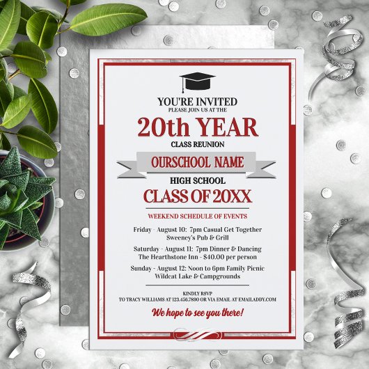 クラシックスタイルスクールカラーズクラス懇親会 招待状