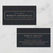 クラシックスタイルデザイナー名刺 名刺 (正面/裏面)