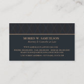 クラシックスタイルデザイナー名刺 名刺 (裏面)