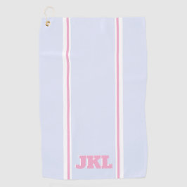 クラシックスタイルモノグラムゴルフタオル ゴルフタオル