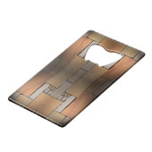 クラシックスタイル質感 クレジットカード栓抜き (正面アングル)