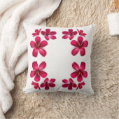 クラシックスタイル フラワー サッカーフェイス枕 クッション (ブランケット)