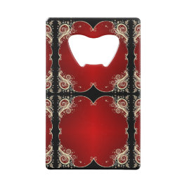 クラシックスタイルScrollwork クレジットカード栓抜き