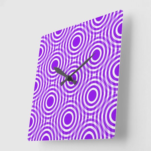 クラシックスタイルScrollwork スクエア壁時計 (傾斜)