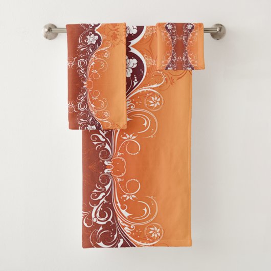クラシックスタイルScrollwork バスタオルセット (インサイチュ)