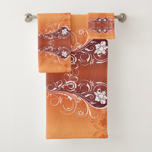 クラシックスタイルScrollwork バスタオルセット (インサイチュ)