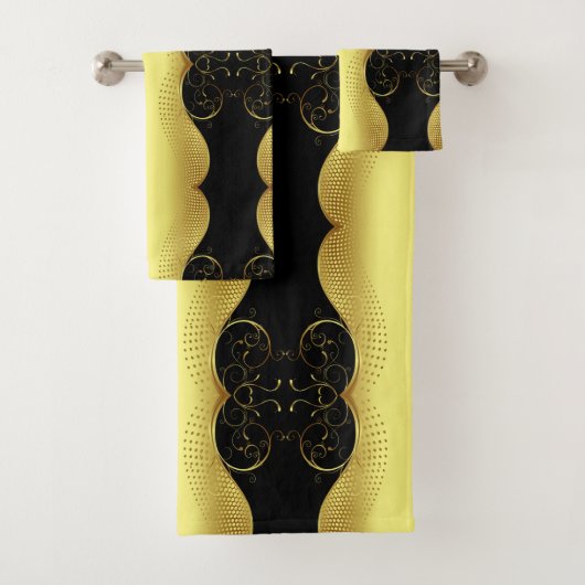 クラシックスタイルScrollwork バスタオルセット (インサイチュ)