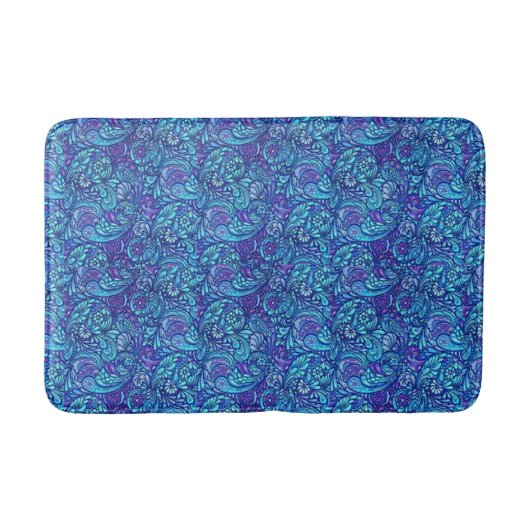 クラシックスタイルScrollwork バスマット (正面)