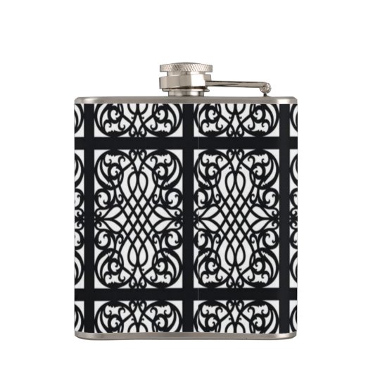 クラシックスタイルScrollwork フラスク (裏面)