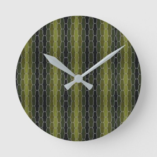 クラシックスタイルScrollwork ラウンド壁時計 (正面)