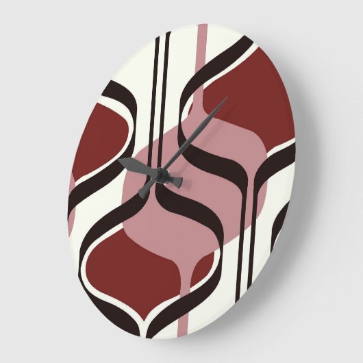 クラシックスタイルScrollwork ラージ壁時計 (傾斜)