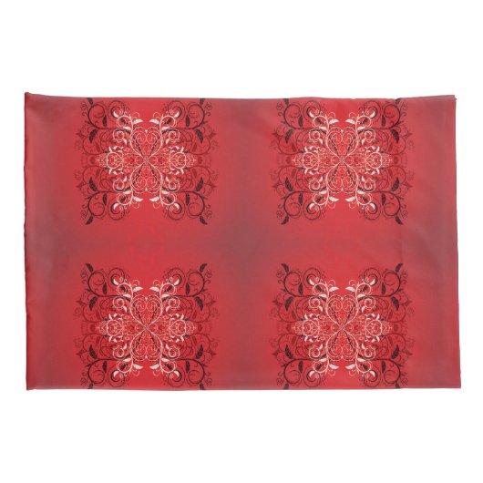 クラシックスタイルScrollwork 枕カバー (裏面-右)