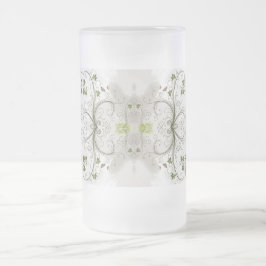 クラシックスタイルScrollworks フロストグラスビールジョッキ