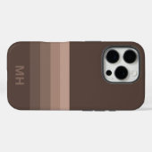 クラシックストライプモノグラムiPhone 16 Proケース Case-Mate iPhoneケース (裏面 (横))