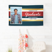 クラシックストライプ卒業写真修了会 横断幕 (インサイチュ)