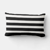 クラシックストライプ装飾用クッション ランバークッション (裏面)