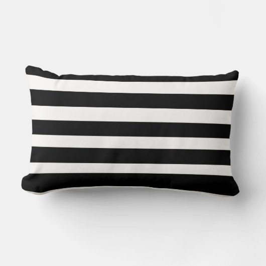 クラシックストライプ装飾用クッション ランバークッション (正面)