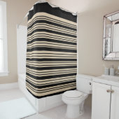 クラシックストライプ シャワーカーテン (インサイチュ)