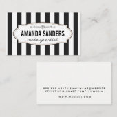 クラシックストライプ 名刺 (正面/裏面)