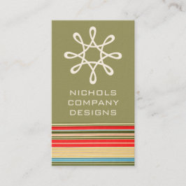 クラシックストライプBusiness Card 名刺