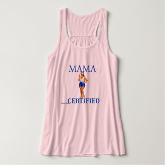 クラシックストリートウェアTシャツ ママ認定 タンクトップ