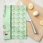 クラシックストーク（ニュートラル） 1 キッチンタオル (四つ折り)