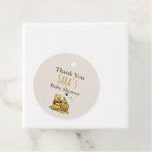 クラシックストーリーブックベビーベイビーシャワーメッセージカード フェイバータグ (インサイチュ)