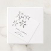 クラシックスノーフレッフェイククフォイルホリデイ フェイバータグ (インサイチュ)