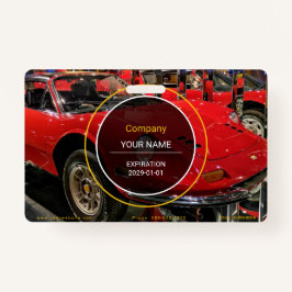 クラシックスポーツカーバッジ バッジ