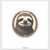クラシックスローエングレービングネーチャーTシャツ (1) シール (シート)