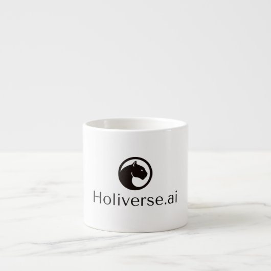 "クラシックセラミックコーヒーマグ – 毎日に最適 エスプレッソカップ (正面)