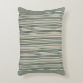 クラシックセージストライプズ アクセントクッション (正面(垂直))