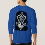 クラシックセーラージェリーフラッシュタトゥーTシャツ スウェットシャツ (裏面)