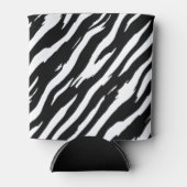 クラシックゼブラ印刷ストライプファッションパターン 缶クーラー (正面)