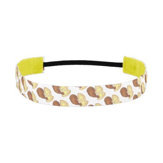 クラシックソウルフードフライドチキン&ワッフルダイナー アスレチックヘッドバンド (正面)