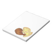 クラシックソウルフードフライドチキン&ワッフルダイナー ノートパッド (回転)