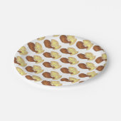 クラシックソウルフードフライドチキン&ワッフルダイナー ペーパープレート (アングル)