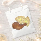 クラシックソウルフードフライドチキン&ワフルディナー フェイバーバッグ (クリップ留めされた状態)