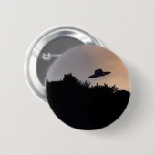 クラシックソーサ飛んでいるー2ボタン 缶バッジ (正面&裏面)