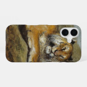 クラシックタイガー iPhone 16ケース (裏面横)