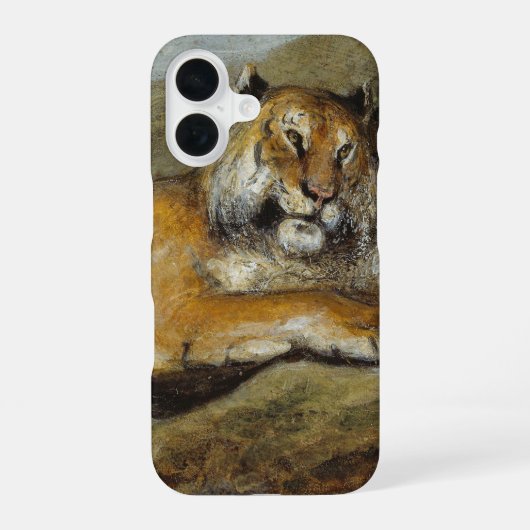 クラシックタイガー iPhone 16ケース (裏面)