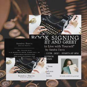 クラシックタイプライター、ライター 名刺