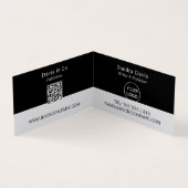 クラシックタイプライター、出版社、ライターブックの署名 名刺 (内部)