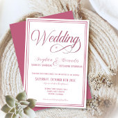 クラシックタイポグラフィロセゴルドホワフォーマルイ結婚トス 招待状